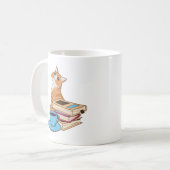 Mug Chats, Livres et Café Mignons (Devant gauche)