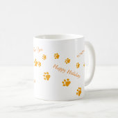 Mug Chats Marcher Orange Paws (Devant droit)