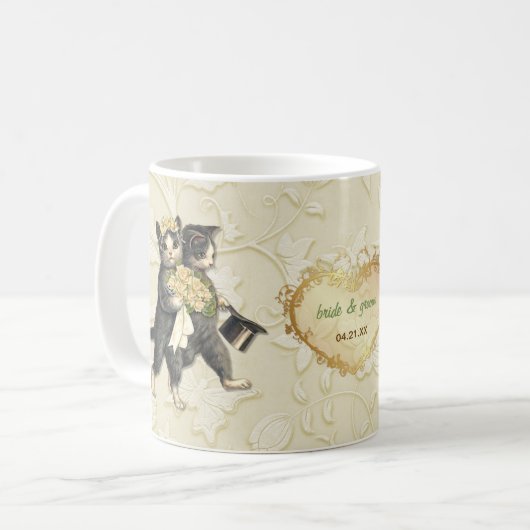 Mug Chats mariages (Devant gauche)