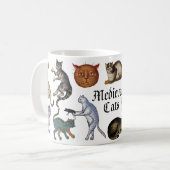 Mug Chats médiévaux étranges (Devant gauche)