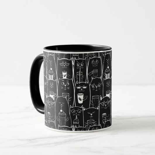 Mug Chats mignons (Devant gauche)