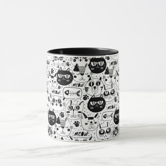 Mug Chats mignons (Centre)