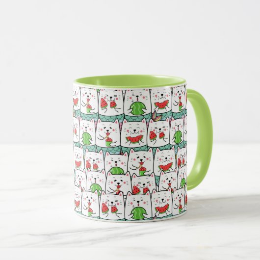 Mug Chats mignons (Devant droit)
