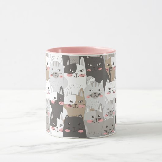 Mug Chats mignons (Centre)