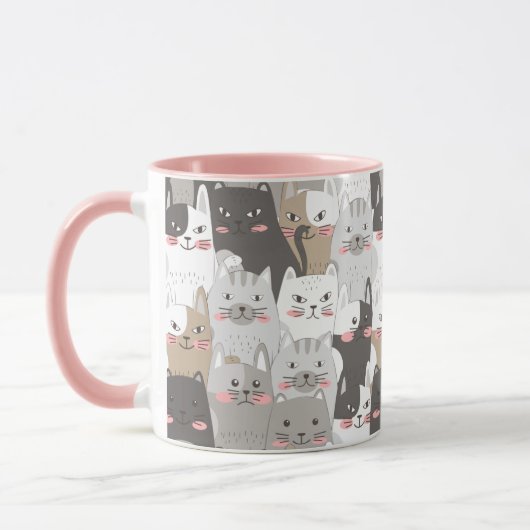 Mug Chats mignons (Gauche)