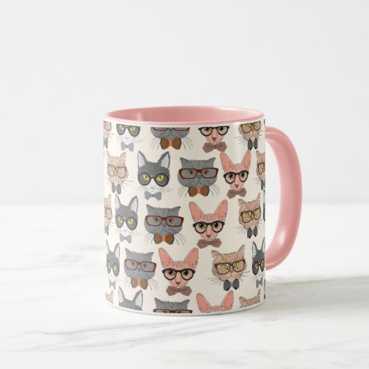Mug Chats mignons (Devant droit)