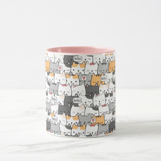 Mug Chats mignons (Centre)