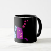 Mug Chats mignons adorent le design (Devant droit)