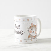 Mug chats mignons amis (Devant droit)