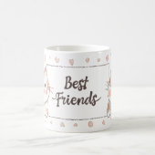 Mug chats mignons amis (Centre)