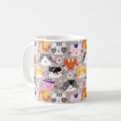 Mug Chats Mignons Colorés (Devant gauche)