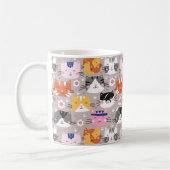 Mug Chats Mignons Colorés (Gauche)