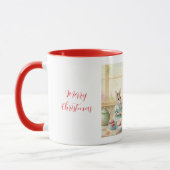Mug Chats mignons de Noël (Gauche)
