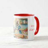 Mug Chats mignons de Noël (Devant droit)