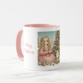 Mug Chats mignons de Noël (Devant gauche)