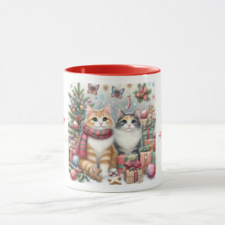 Mug Chats mignons de Noël