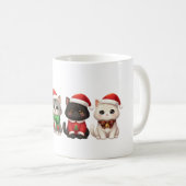 Mug Chats mignons pour Noël - Design de chats pour les (Devant droit)
