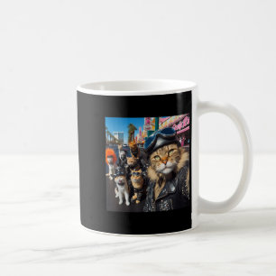 Mug Chats motards Gangster Chats Street Motocyclette C