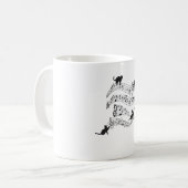 Mug Chats Musique Partition Notes musicales Kitten Fun (Devant gauche)
