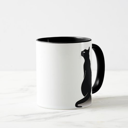 Mug Chats noirs (Devant droit)