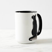 Mug Chats noirs (Devant droit)