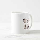 Mug Chats Noirs En Costume Fantôme - Chat Fantôme Mign (Devant droit)