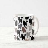 Mug Chats noirs et amis (Devant droit)