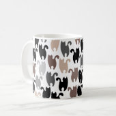 Mug Chats noirs et amis (Devant gauche)