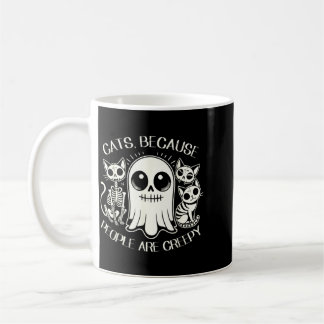 Mug Chats Parce Que Les Gens Sont Crépusculaires T-shi
