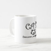 Mug Chats parce que les gens sucent (Devant gauche)