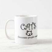 Mug Chats parce que les gens sucent (Gauche)