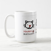 Mug Chats Patrouilles de chats blancs (Gauche)