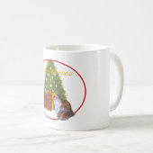 Mug Chats Persans Rouges et Calico Noël (Devant droit)