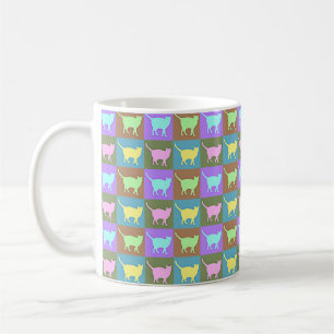 Mug Chats Pop Art