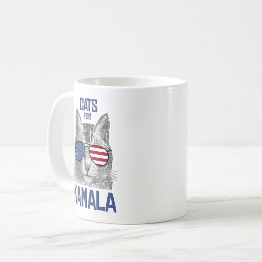 Mug Chats pour Kamala (Devant gauche)