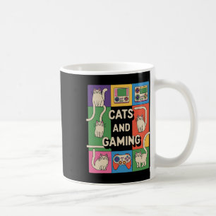 Mug Chats Rétro et jeux drôles amateurs de chats et de