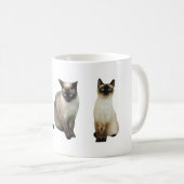 Mug Chats siamois (Devant droit)