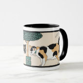 Mug Chats sous un arbre (Devant droit)