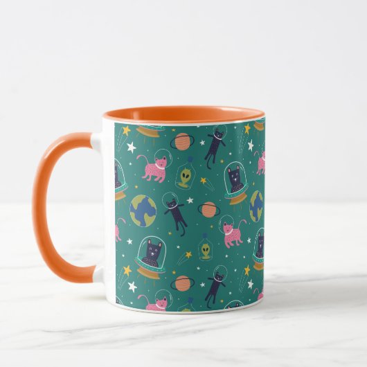 Mug Chats spatiaux (Gauche)