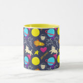 Mug Chats spatiaux mignons (Centre)