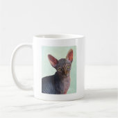 Mug Chats Sunitha de chat de sphinx de Sphynx (Gauche)