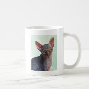 Mug Chats Sunitha de chat de sphinx de Sphynx