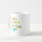 Mug Chats tigrés d'amour (Devant gauche)