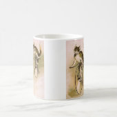 Mug Chats vintages à vélo (Centre)