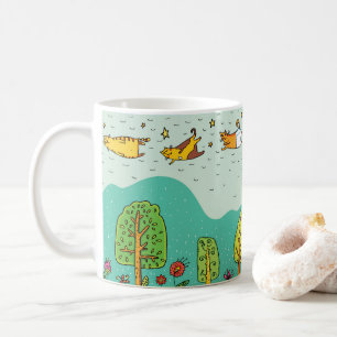 Mug Chats Volants Adorables