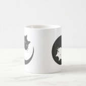 Mug Chats yin et yang mandala - Choisir le colo arrièr (Centre)