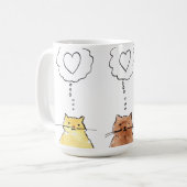 Mug ChatsAmourAmourSouris (Devant gauche)