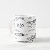 Mug Chattanooga Toile (Devant gauche)