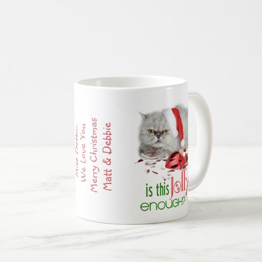 Mug chatte (Devant droit)