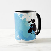 Mug chatte (Devant droit)